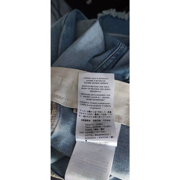 Stella McCartney Sky Blue Wide Leg Jeans - Picture 8 of 8